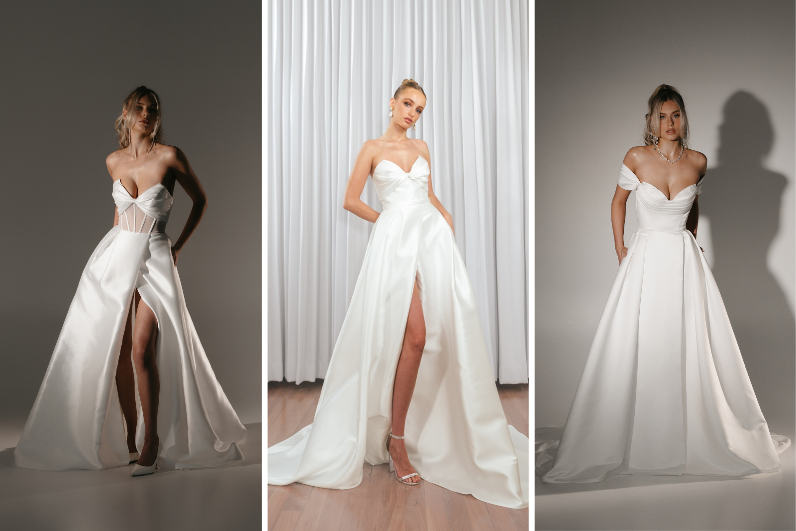 three dress options